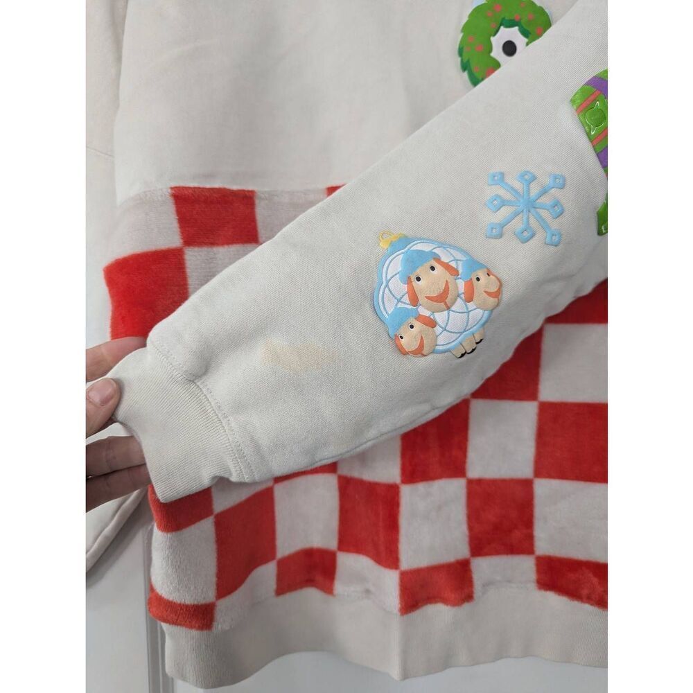 Disney Pixar Monsters, Inc., Toy Story Christmas Holiday Spirit Jersey Medium - Picture 4 of 6
